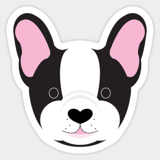 French bulldog Sticker